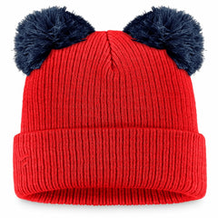 St. Louis Cardinals Fanatics Women's Double Pom Cuffed Knit Hat - Red/Navy Hats