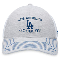 Los Angeles Dodgers Fanatics Trucker Adjustable Hat - Gray Hats