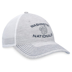 Washington Nationals Fanatics Trucker Adjustable Hat - Gray Hats