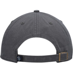 NHL Seattle Kraken '47 Clean Up Adjustable Hat - Charcoal