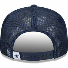 Dallas Cowboys New Era Youth Main Trucker 9FIFTY Snapback Hat Navy
