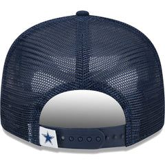 Dallas Cowboys New Era Main Trucker 9FIFTY Snapback Hat Navy