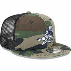 Dallas Cowboys New Era Youth Retro Joe Main Trucker 9FIFTY Snapback Hat Camo