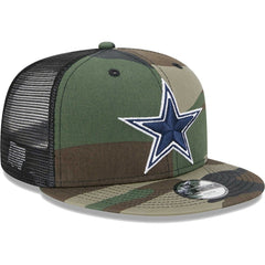 Dallas Cowboys New Era Youth Main Trucker 9FIFTY Snapback Hat Camo