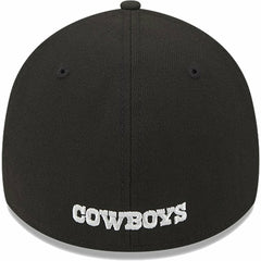 Dallas Cowboys New Era Retro Joe Main 39THIRTY Flex Hat Black