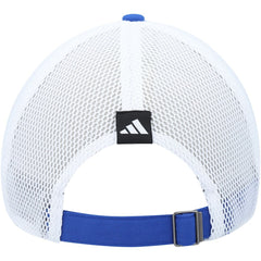 NHL San Jose Sharks adidas Color Pop Trucker Adjustable Hat - Blue