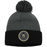 NHL Vegas Golden Knights adidas Women's Laurel Cuffed Knit Hat with Pom - Gray