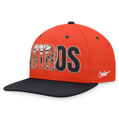 Houston Astros Nike Cooperstown Collection Pro Snapback Hat - Orange Hats