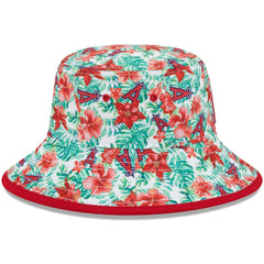 Los Angeles Angels New Era Tropic Floral Bucket Hat Hats