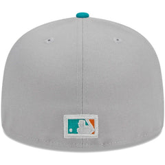 Cincinnati Reds New Era 59FIFTY Fitted Hat - Gray/Teal Hats