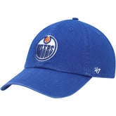NHL Edmonton Oilers '47 Clean Up Adjustable Hat - Royal