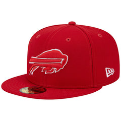 Buffalo Bills New Era 1998 Hawaii Pro Bowl Main Patch 59FIFTY Fitted Hat Scarlet