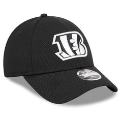 Cincinnati Bengals New Era Youth Main B-Dub 9FORTY Adjustable Hat Black