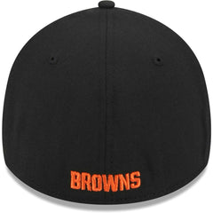 Cleveland Browns New Era Main 39THIRTY Flex Hat Black