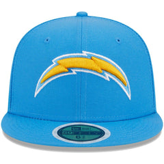 Los Angeles Chargers New Era Youth Main 59FIFTY Fitted Hat Powder Blue