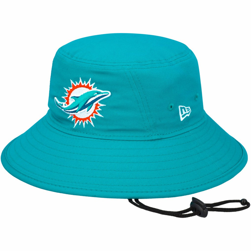 Miami Dolphins New Era Main Bucket Hat Aqua