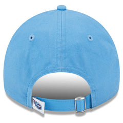 Tennessee Titans New Era Women's Main Core Classic 2.0 9TWENTY Adjustable Hat Light Blue