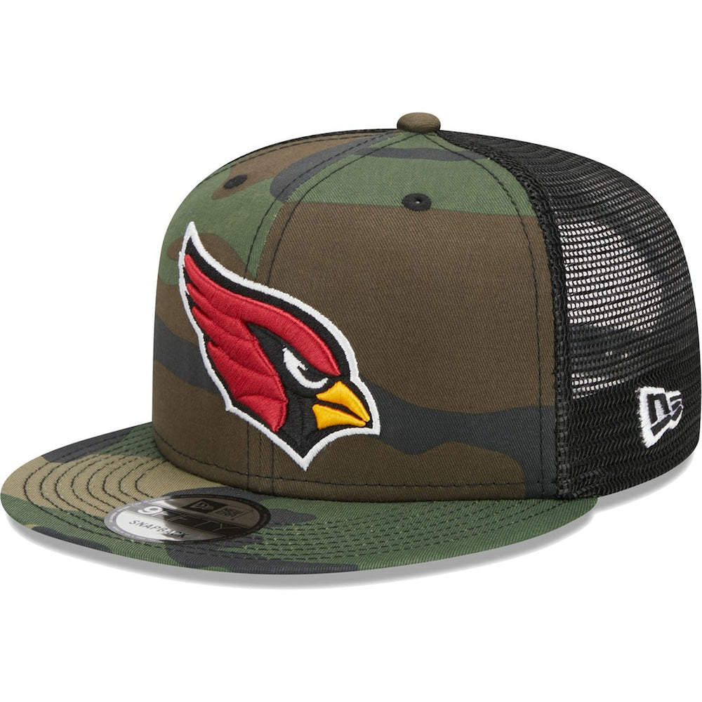 Arizona Cardinals New Era Main Trucker 9FIFTY Snapback Hat Camo