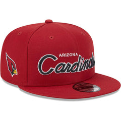 Arizona Cardinals New Era Main Script 9FIFTY Snapback Hat Cardinal