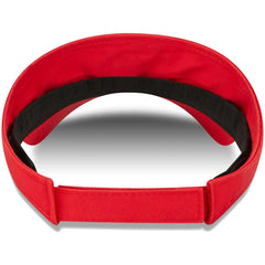 Kansas City Chiefs New Era Main Adjustable Visor Red