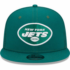 New York Jets New Era Youth Main Trucker 9FIFTY Snapback Hat Green