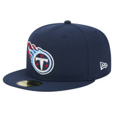 Tennessee Titans New Era Main 59FIFTY Fitted Hat Navy