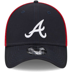 Atlanta Braves New Era Team Neo 39THIRTY Flex Hat - Navy Hats
