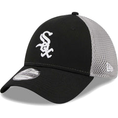 Chicago White Sox New Era Team Neo 39THIRTY Flex Hat - Black Hats