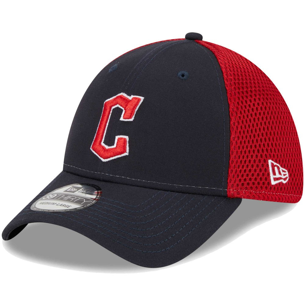 Cleveland Guardians New Era Team Neo 39THIRTY Flex Hat - Navy Hats