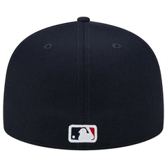 Atlanta Braves New Era 2021 World Series Team Color 59FIFTY Fitted Hat - Navy Hats