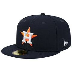 Houston Astros New Era 2017 World Series Team Color 59FIFTY Fitted Hat - Navy Hats