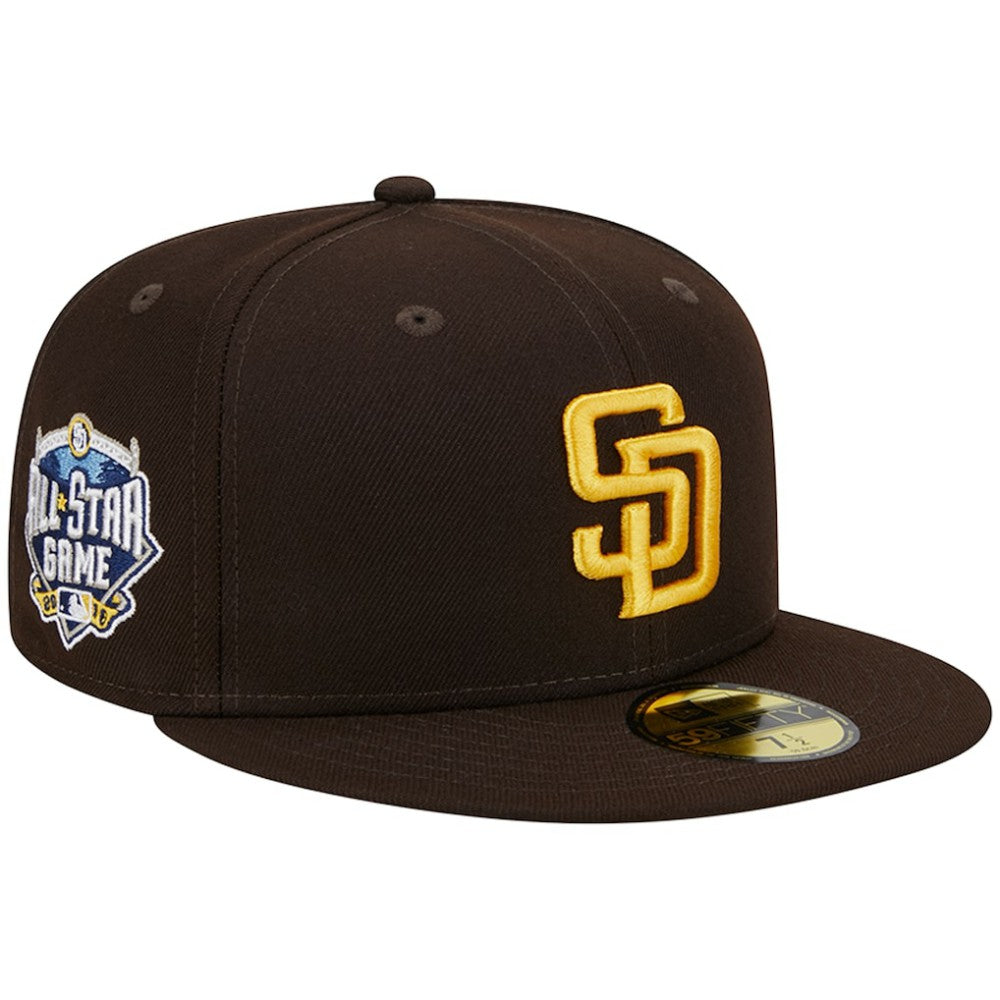 San Diego Padres New Era 2016 MLB All-Star Game Team Color 59FIFTY Fitted Hat - Brown Hats