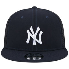 New York Yankees New Era Team Color Trucker 9FIFTY Snapback Hat - Navy Hats