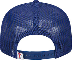 Texas Rangers New Era Team Color Trucker 9FIFTY Snapback Hat - Royal Hats