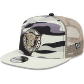 San Francisco Giants New Era Chrome Camo A-Frame 9FIFTY Trucker Snapback Hat - White Hats