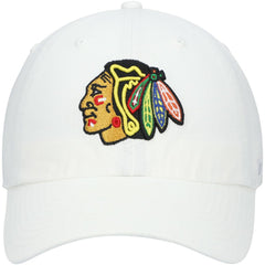 NHL Chicago Blackhawks '47 Team Clean Up Adjustable Hat - White
