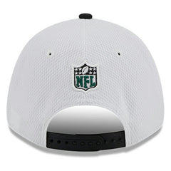 New York Jets New Era 2023 Sideline 9FORTY Adjustable Hat White/Black