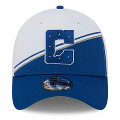 Indianapolis Colts New Era 2023 Sideline 39THIRTY Flex Hat White/Royal