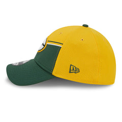 Green Bay Packers New Era 2023 Sideline 39THIRTY Flex Hat Gold/Green