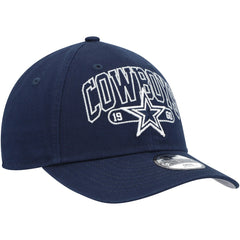 Dallas Cowboys New Era Preschool Outline 9FORTY Adjustable Hat Navy