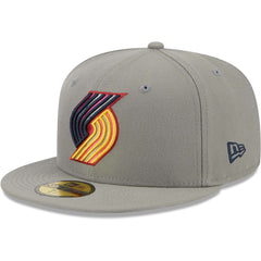 Portland Trail Blazers Color Pack 59FIFTY Fitted Hat Gray