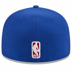 Philadelphia 76ers Chainstitch Logo Pin 59FIFTY Fitted Hat Royal