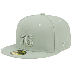 Philadelphia 76ers Sage Color Pack 59FIFTY Fitted Hat Light Green