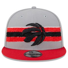 Toronto Raptors Chenille Band 9FIFTY Snapback Hat Gray