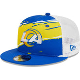 Los Angeles Rams New Era Tear Trucker 9FIFTY Snapback Hat Royal