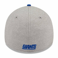 New York Giants New Era Striped 39THIRTY Flex Hat Heather Gray/Royal