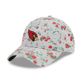New Era Arizona Cardinals Women's Bouquet 9TWENTY Adjustable Hat Gray