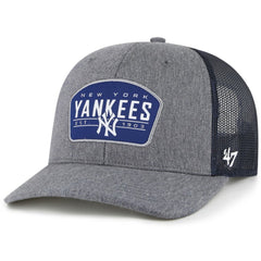 New York Yankees '47 Slate Trucker Snapback Hat - Charcoal/Navy Hats