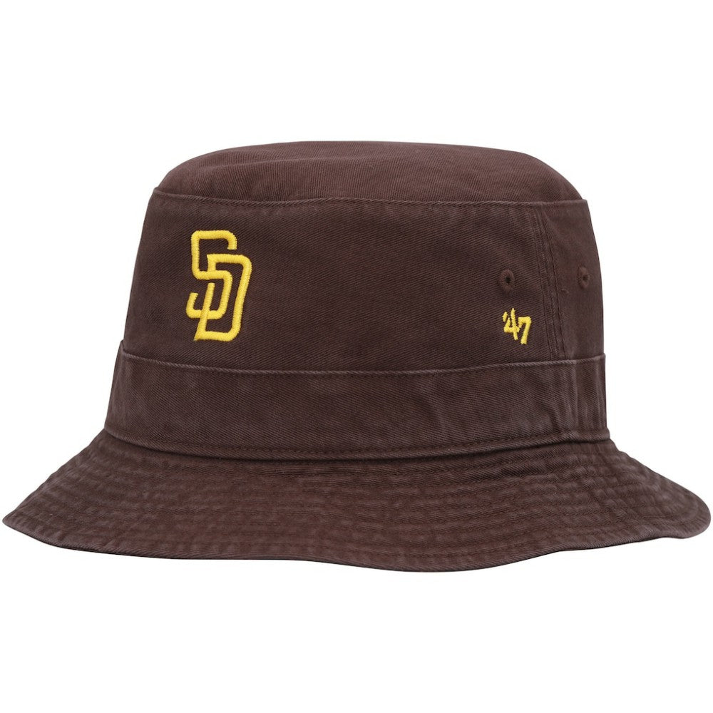 San Diego Padres '47 Primary Bucket Hat - Brown Hats