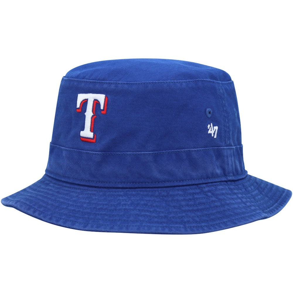 Texas Rangers '47 Primary Bucket Hat - Royal Hats